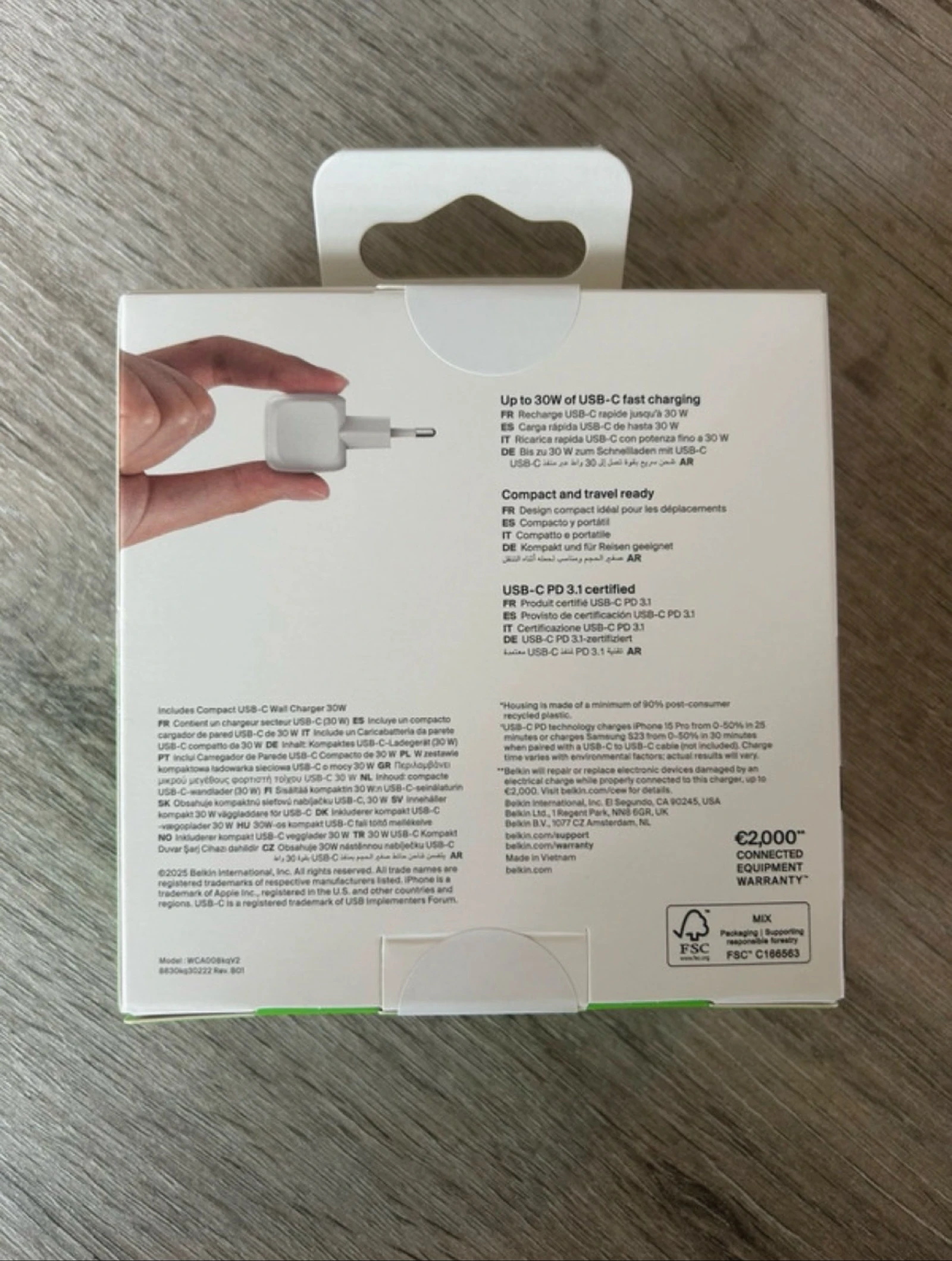Carregador de Parede Belkin 30W – photo 2